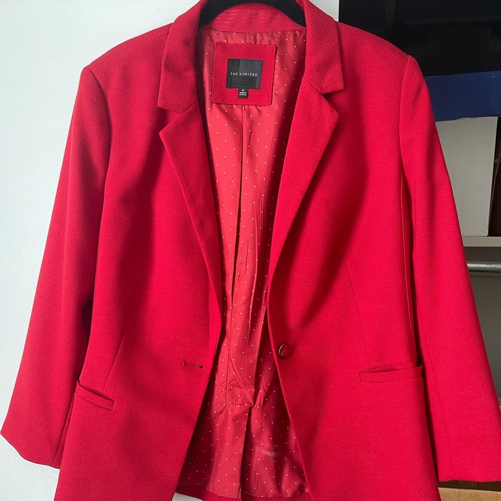 The Limited - Red Blazer